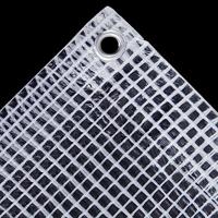 Dekzeil leno 140 g/m² 6x8 m wit - thumbnail