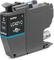 Brother inktcartridge, 200 pagina's, OEM LC-421C, cyaan - thumbnail