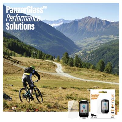 PanzerGlass edge to edge gehard glas antireflectie / matte screenprotector geschikt voor garmin edge explore