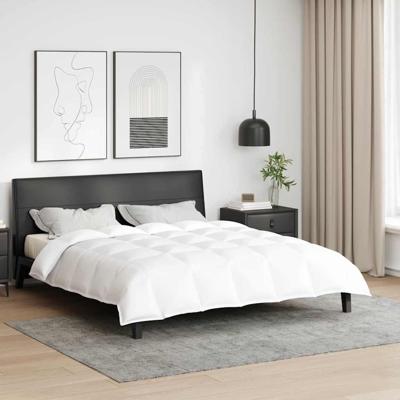 VidaXL 2-in-1 dekbed wit 240 x 220 cm veren VidaXL 2-in-1 dekbed wit 240 x 220 cm veren