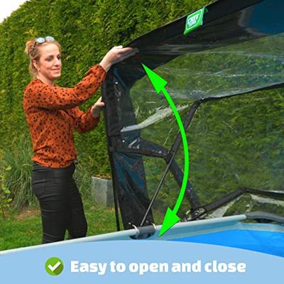 EXIT Zwembadoverkapping rechthoekig 300 x 200 cm - universeel