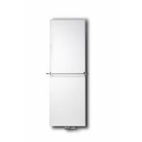 Vasco Flat V Line paneelradiator vlak type 21 500x1600mm 1309W aansluiting 8008 wit structuur 112980500160080080600-0000 - thumbnail