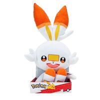 Pokemon Pluche - Scorbunny (25cm) (Jazwares) - thumbnail