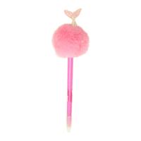 Balpen Zeemeermin met Pompom - thumbnail