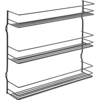 Metaltex pepito kruidenrek 3 etages 36x32x8 cm zwart - thumbnail