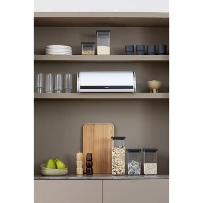 Brabantia Broodtrommel met Schuifdeksel Wit