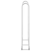 VidaXL Haardhoutrek 150x25x150 cm gegalvaniseerd staal - thumbnail