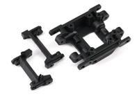 Traxxas TRX-9736 Bumper-houder v/h, Skidplate TRX-4M - thumbnail