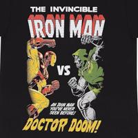 Marvel T-Shirt Iron Man vs Doom Size M - thumbnail