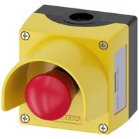 Siemens 3SU18010NA002AC2 3SU1801-0NA00-2AC2 Paddestoelschakelaar In behuizing, Met beschermde kraag Geel Draai-ontgrendeling 1 stuk(s) - thumbnail