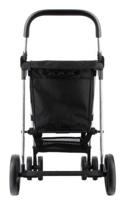 Winkelwagen Rolser basket mf 4b Zwart 50 L - thumbnail