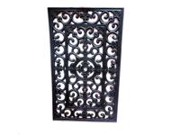 Simpele zwarte deurmat Luxe M - Warentuin mix - thumbnail