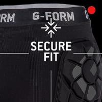 G-FORM protector shorts "mx short" shorts+protectors mx short size xl black - thumbnail