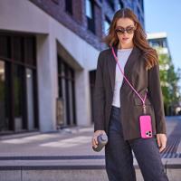 Intenso 7991004 USB-C-kabel USB 2.0 USB-C stekker, USB-C stekker 1.65 m Neon-pink Telefoonkoord - thumbnail