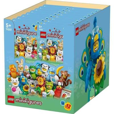 LEGO Minifiguren DOOS 71051 Serie 28 - Dieren Pak van 36 zakjes