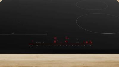 Bosch Serie 6 PVS631HC1E Zwart Ingebouwd 59.2 cm Inductiekookplaat zones 4 zone(s)