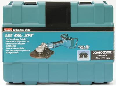 Makita DGA900ZKX2 | 2x18V | Haakse Slijper 230mm | Ezynut M14 | zonder accu&apos;s en lader in koffer - DGA900ZKX2 - thumbnail