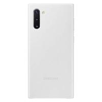 Leather Cover EF-VN970 - Achterzijde behuizing voor mobiele telefoon - leer - wit - voor Galaxy Note 10 (Unlocked), Note10 - thumbnail