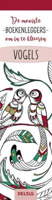 De mooiste boekenleggers om in te kleuren - vogels