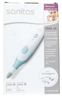 Sanitas Sanitas SMA 36 - Elektrisches Maniküre-/Pediküregerät Manicure- en pedicureset