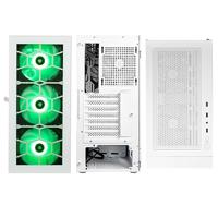 Kolink Observatory HF Glass Midi-tower PC-behuizing Wit 2 voorgeïnstalleerde LED-ventilators, 4 voorgeïnstalleerde LED-ventilators - thumbnail