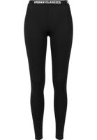 Urban Classics / Legging Logo in zwart - thumbnail
