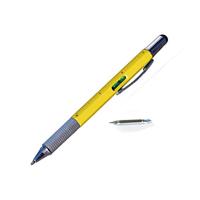 6-in-1 Multitool Pen geel - thumbnail