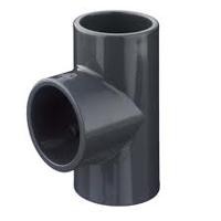 pvc T-stuk 50mm 90° 16 bar KIWA - thumbnail