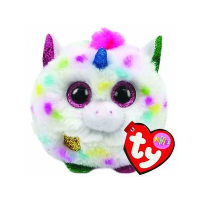 TY puffies eenhoorn knuffel harmony 8 cm