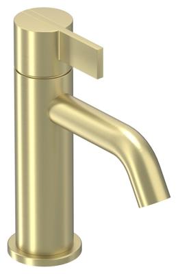 Wastafelkraan IVY Pact Model S Coldstart Geborsteld Mat Goud PVD IVY