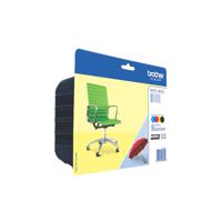 Brother inktcartridge, 2.400 pagina's, OEM LC-229XLVAL, 4 kleuren - thumbnail