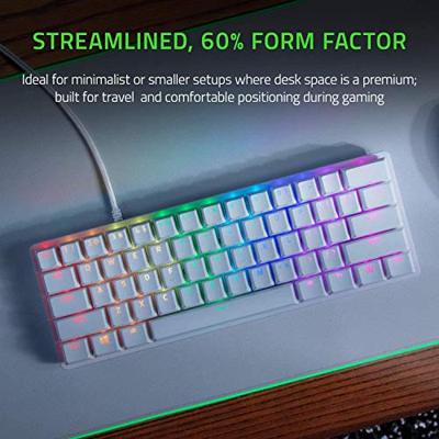 Razer Huntsman Mini Mercury gaming toetsenbord - thumbnail