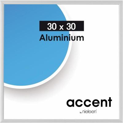 Nielsen Design nielsen fotolijst 54124 accent mat zilver 30x30 cm