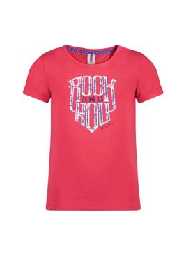 B.Nosy Meisjes t-shirt artwork - Zacht rood