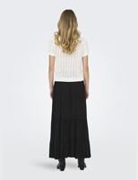 Only Onlsaga Life Ss O-neck Cc Knt Trui Korte Mouw Cloud Dancer - thumbnail