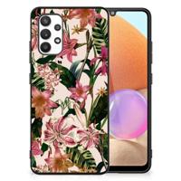 Samsung Galaxy A32 4G | A32 5G Enterprise Editie Bloemen Hoesje Flowers - thumbnail