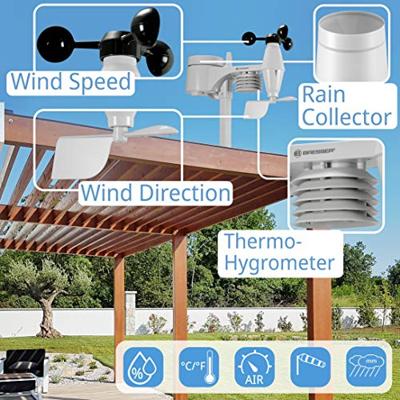 BRESSER Professioneel WIFI Weerstation met 5-in-1 Buitensensor