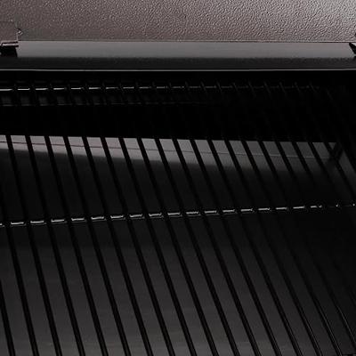 VidaXL Pelletbarbecue met bodemplaat 94 cm ijzer zwart