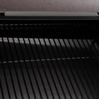 VidaXL Pelletbarbecue met bodemplaat 94 cm ijzer zwart - thumbnail