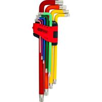KS Tools 151.4510 XZN Haakse schroevendraaierset 4 mm, 5 mm, 6 mm, 8 mm, 10 mm, 12 mm, 14 mm, 16 mm, 18 mm 9-delig - thumbnail