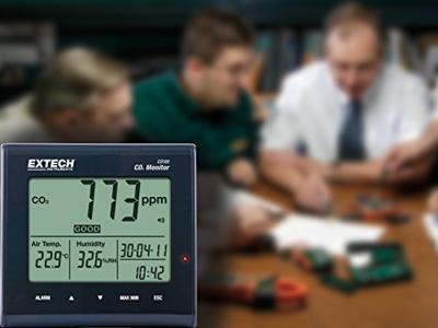 Extech CO100 Kooldioxidemeter 0 - 9999 ppm