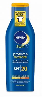 NIVEA SUN protect & hydrate zonnemelk spf20 - 400 ml