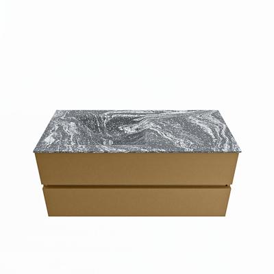 MONDIAZ VICA-DLUX 110cm badmeubel onderkast Oro 2 lades. Inbouw wastafel CLOUD links zonder kraangat, kleur Lava. MONDIAZ VICA-DLUX 110cm badmeubel onderkast Oro 2 lades. Inbouw wastafel CLOUD links zonder kraangat, kleur Lava.