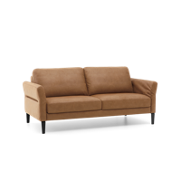 Relaxbank 3-Zits T-505 Bruin Stof - thumbnail