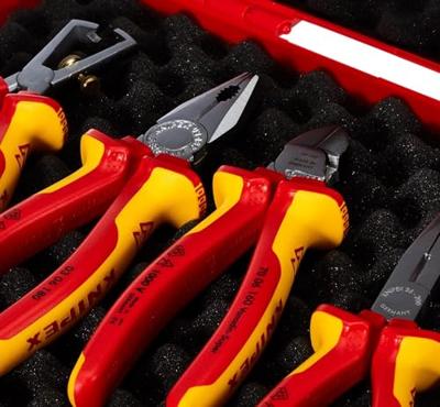 Knipex 00 20 15 Tangenset Compactdoos 4 -delig VDE