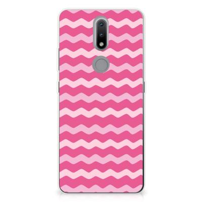 Nokia 2.4 | TPU bumper | Waves Pink