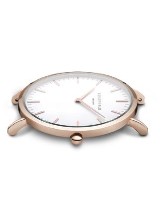 Rosefield the Bowery 38mm White Black Rosegold BWBLR-B1 Rosefield the Bowery 38mm White Black Rosegold BWBLR-B1