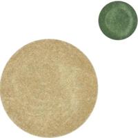 Decoratiebord Melamine Shine groen/goudkleurig 28 cm 2 assorti | 18 stuks - thumbnail
