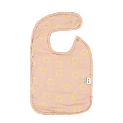 Trixie Slabbetje Lemon Squash 42 X 26,5 Cm Katoen Roze/geel