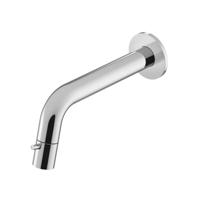 Fonteinkraan Inbouw Hotbath Cobber 1-knop gebogen 18.6 cm Inkortbaar Geborsteld Messing PVD - thumbnail